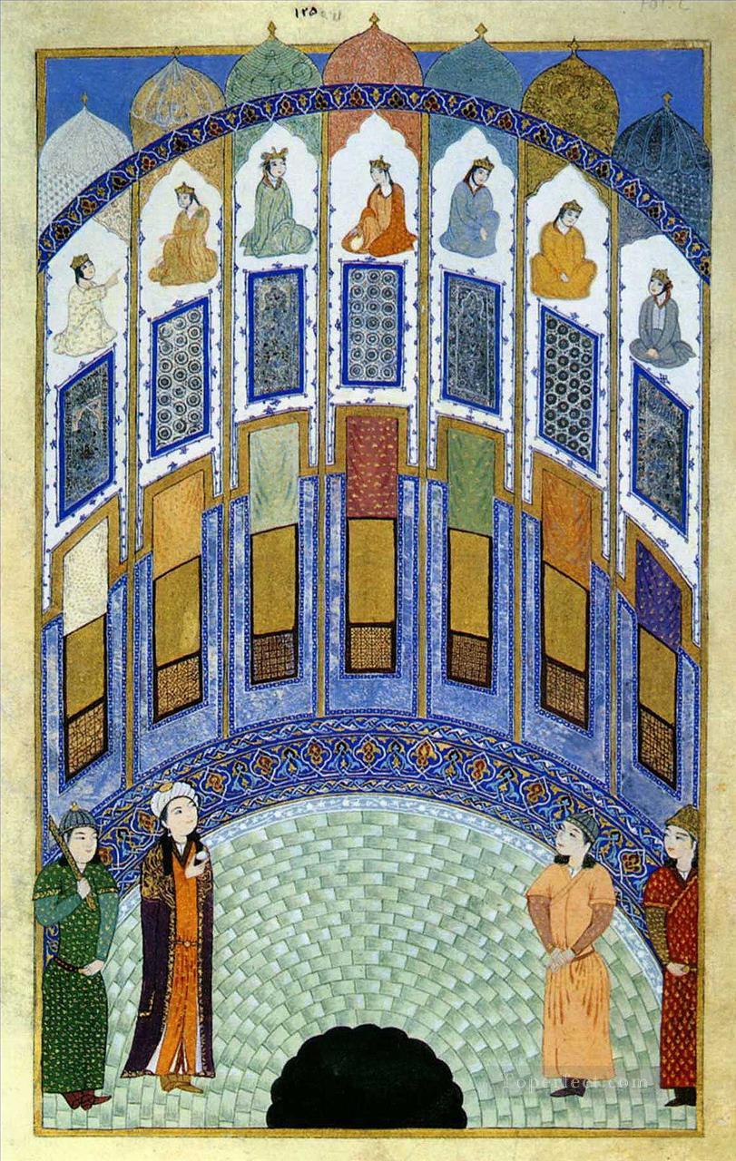 anthology of iskandar sultan seven pavilions religious Islam Oil Paintings